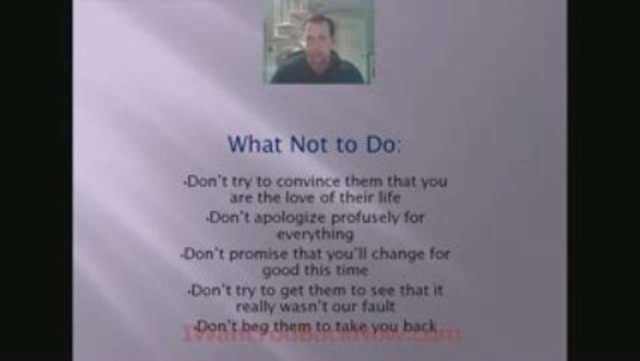 4 Steps To Get Back With Your Ex