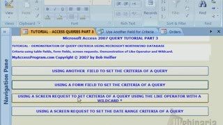 Microsoft Access Query Criteria Like Operator & Wildcard