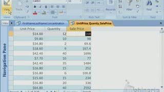 Microsoft Access Query Formulas Combining Fields, Arithmetic