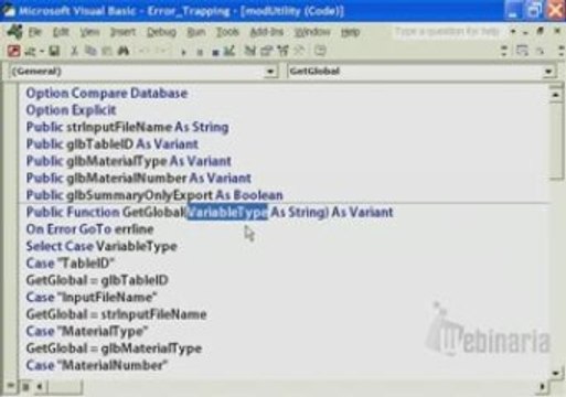 MS ACCESS GETTING & SETTING PUBLIC VARIABLES