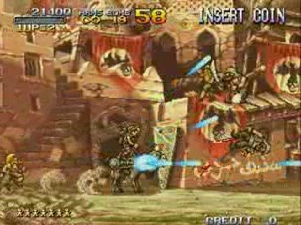 Metal Slug 2 - Premier Niveau