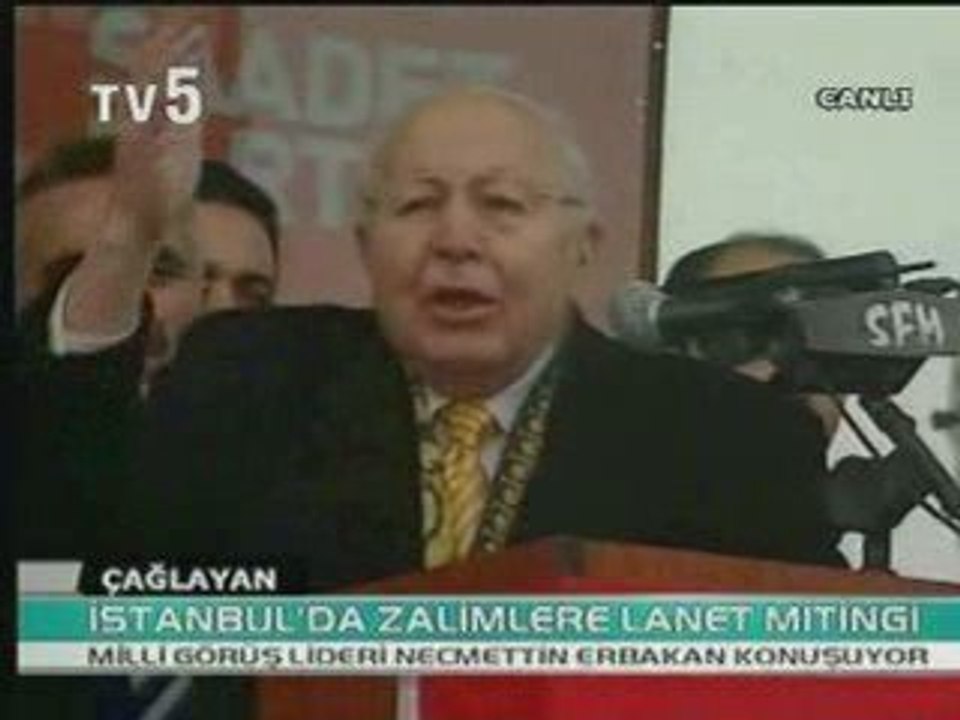 Prof.Dr. Necmettin ERBAKAN : Yazıklar Olsun Size...