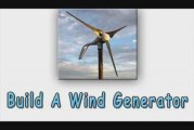 Build A Wind Generator-Build A Wind Generator Cheaply!