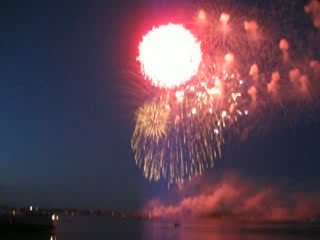 Фейерверк 2009 Закамск Пермь