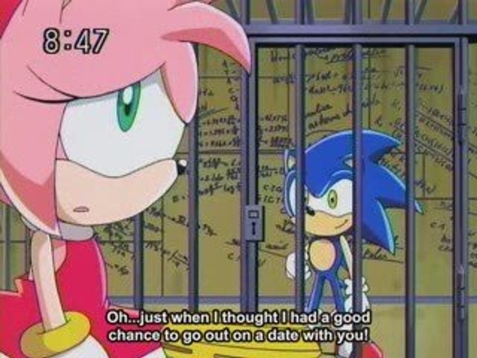 Sonic X Clip - Amy and Sonic breakout