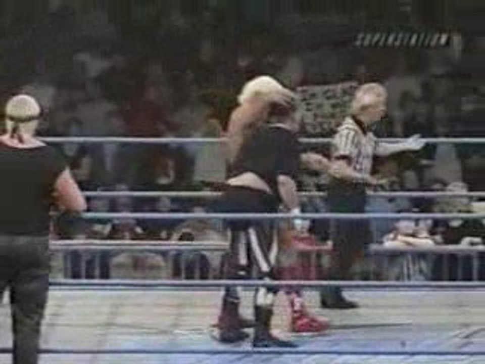 Ric Flair/Lex Luger vs. Terry Funk/Dustin Rhodes