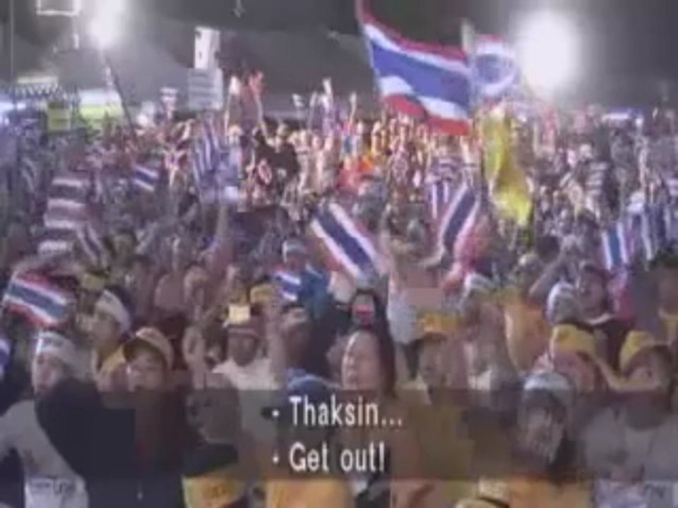 Thaksin's Last Stand - Thailand (journeymanpictures)