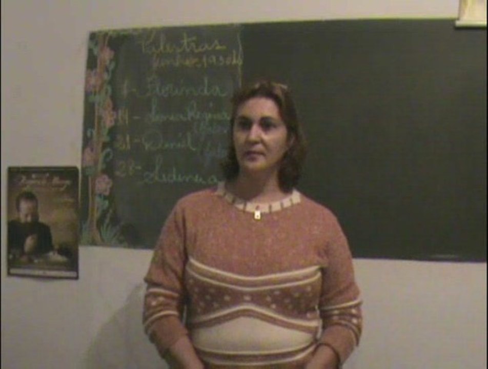 Palestra "A porta estreita" com Sônia Regina Belinello
