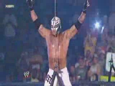 Jeff hardy & rey vs Edge & Y2J Rage in a cage 26 / 06 / 09