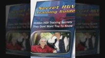 HGV Training - HGV Training Secrets Exposed!