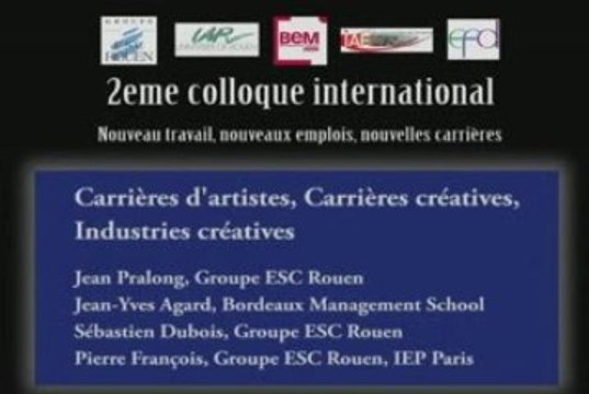 Carrières d'artistes, Carrières créatives