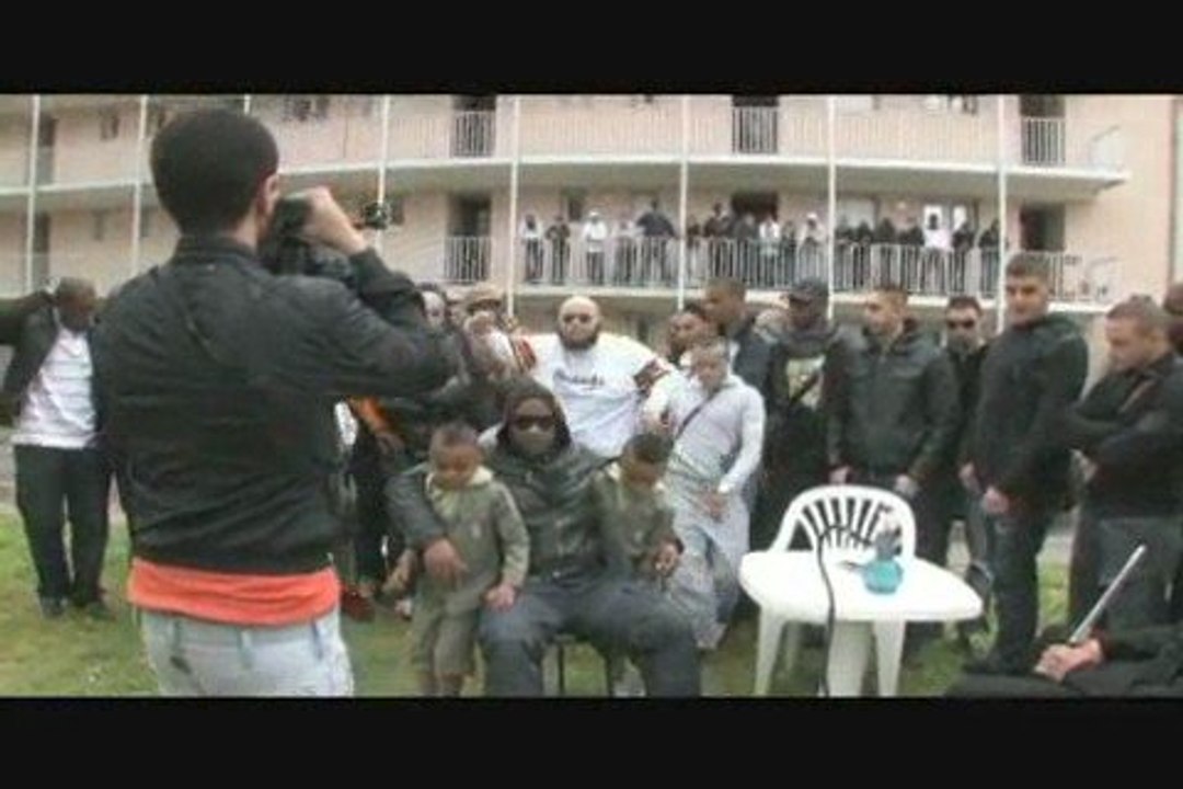 Making of du clip " violent " par le  groupe Préjugés