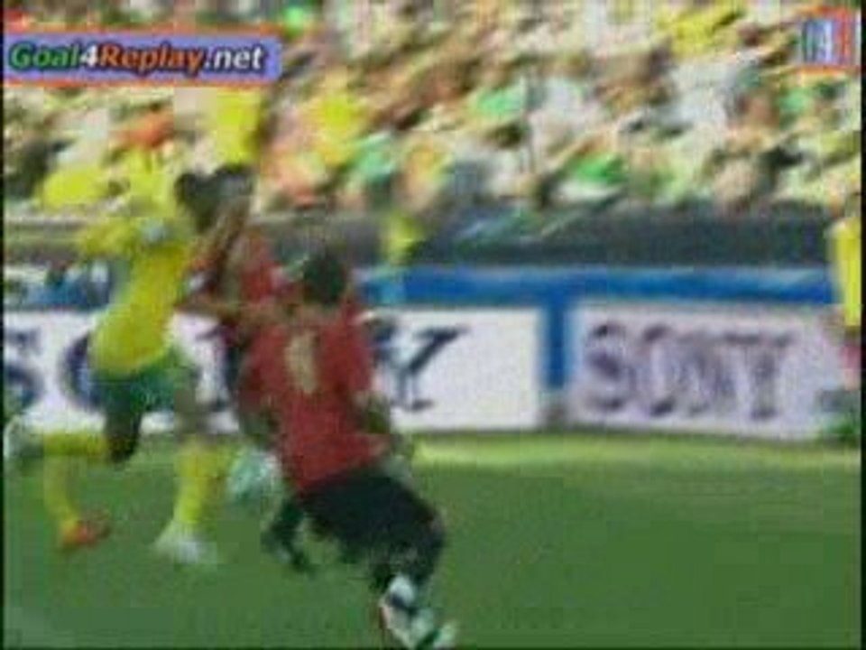 ESPAGNE 0-1 AFRIQUE DU SUD MPHELA