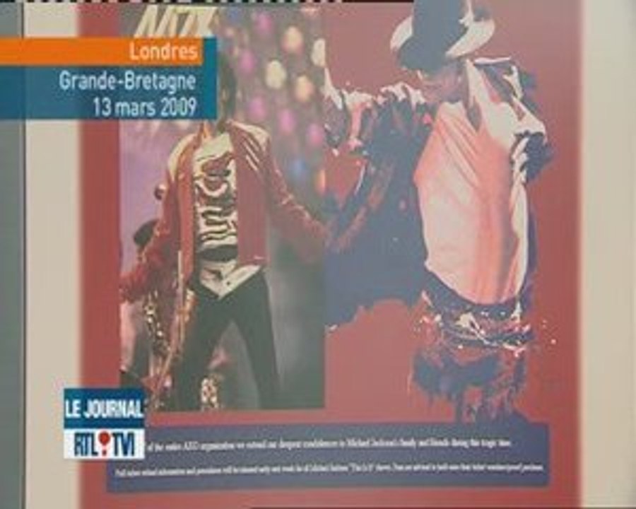 Décès de Michael Jackson  900.000 billets ont été vendus pou