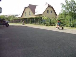 1er tour de roues sans roulette