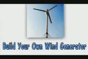 Build Your Own Wind Generator Cheaply & Easily!