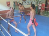 Boxe Thaï à Saint-Nazaire. Séance d'entrainement façon thaï