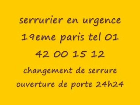 serrurier 19eme 20eme 17eme paris tel 01 77 38 12 12
