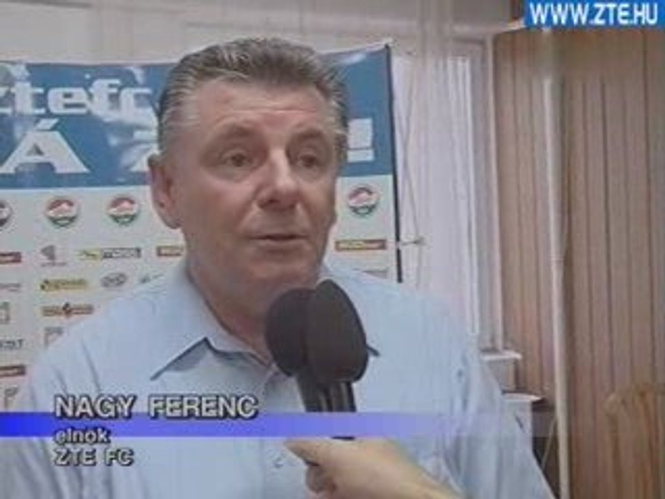 ZTE FC sajtótájékoztató - 2009.06.26