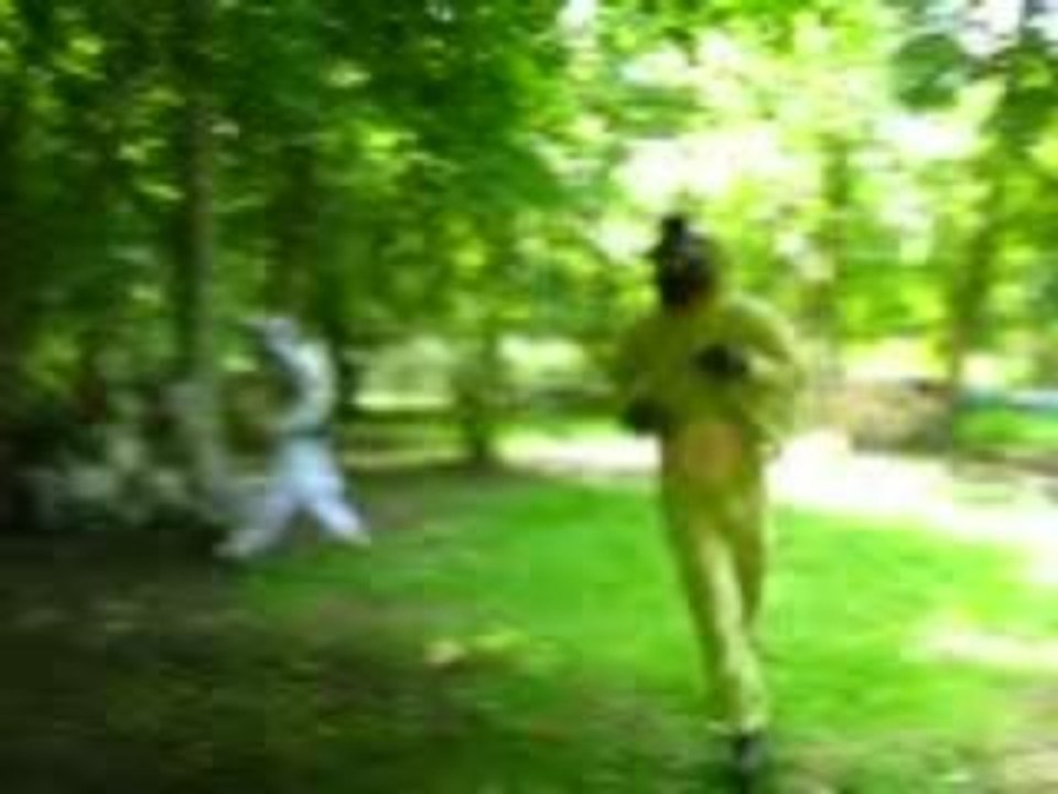 chasse de marsu et d'une vache