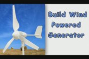 Build Wind Powered Generator Cheaply & Easily!