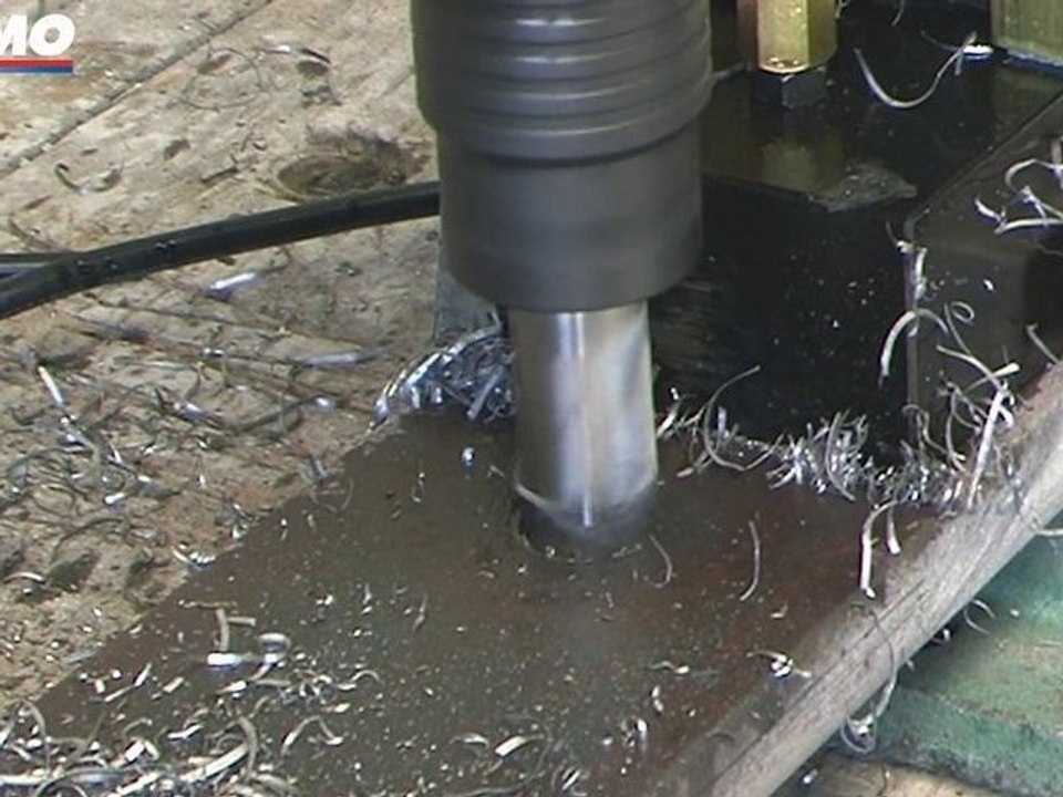 Perceuse magnétique SIDAMO 35PMT Percage avec Fraise 22mm