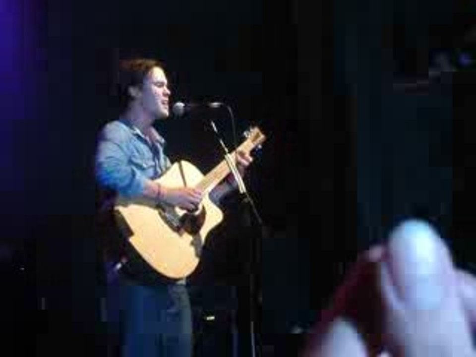 Justin Nozuka à La Cigale 23.06.09 Save Him