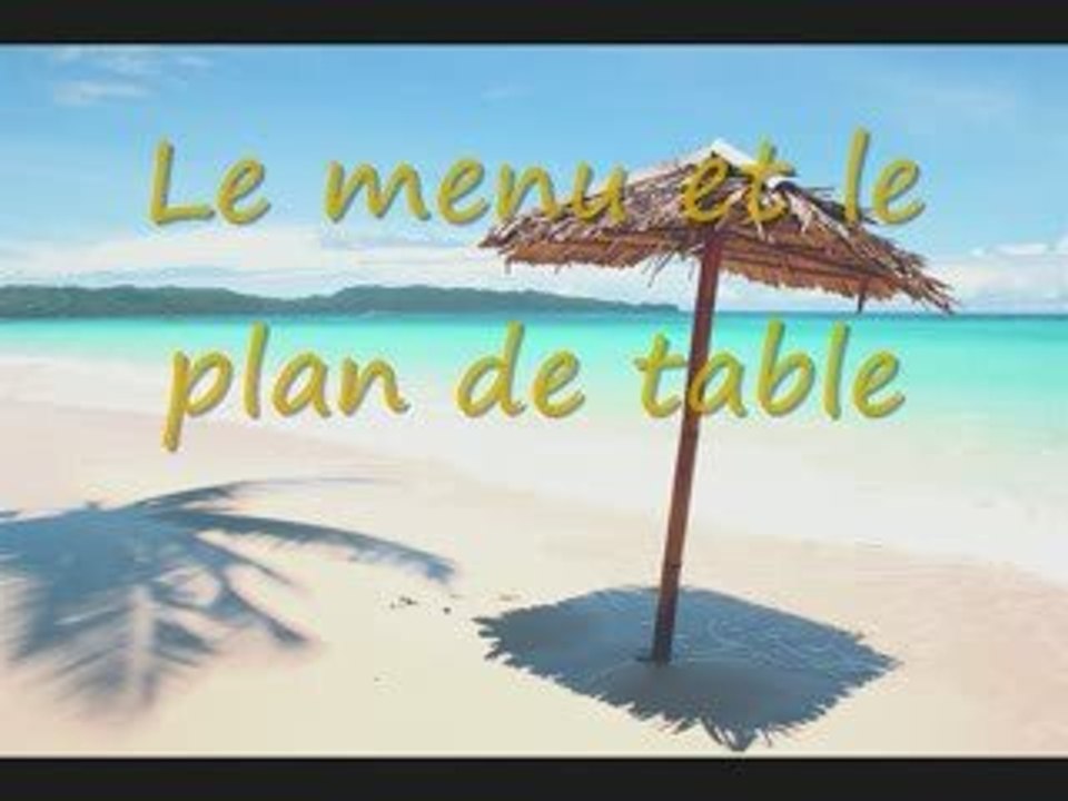 notre mariage les décorations