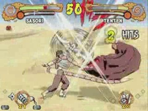Naruto Shippuden : Ultimate Ninja 4 - Sasori VS Tenten