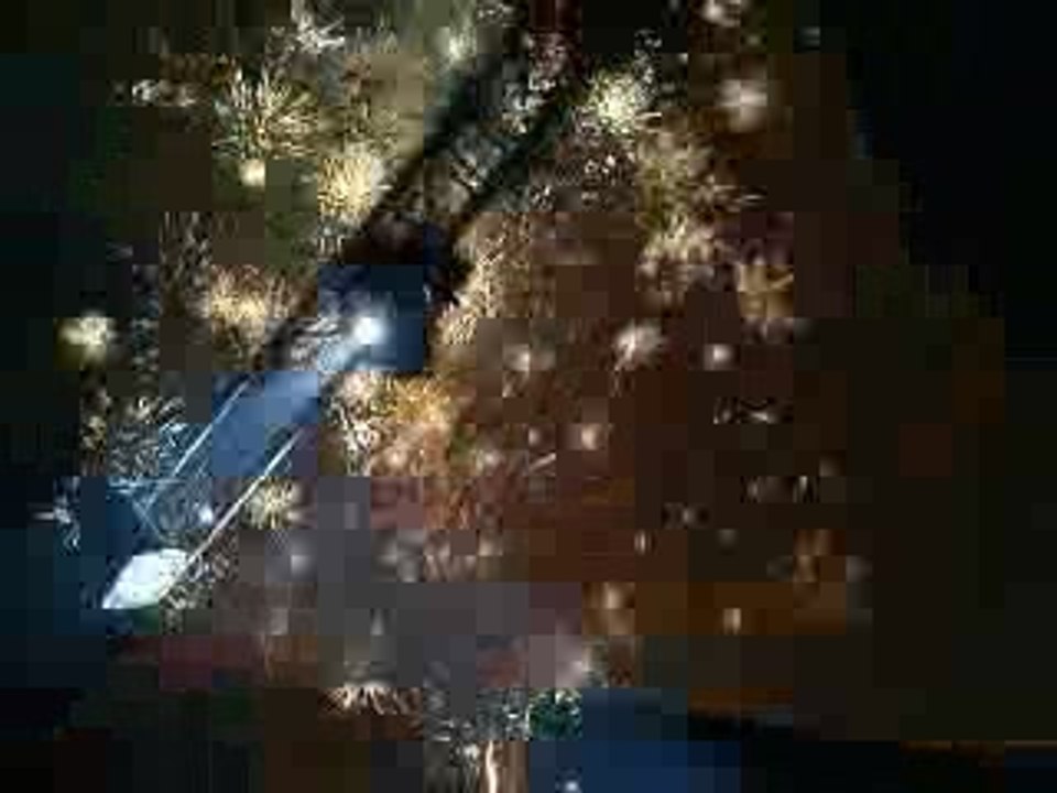 Fete Curan Bal du samedi soir feu d'artifice