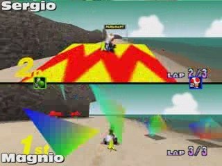 Jeu en réseau - Finale Mariokart 64