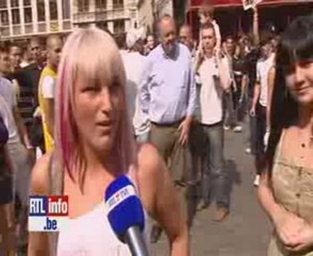 Bruxelles rend hommage au roi de la pop!