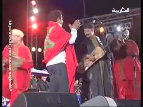 Cheb Khaled et Hamid El kasri festival gnawa