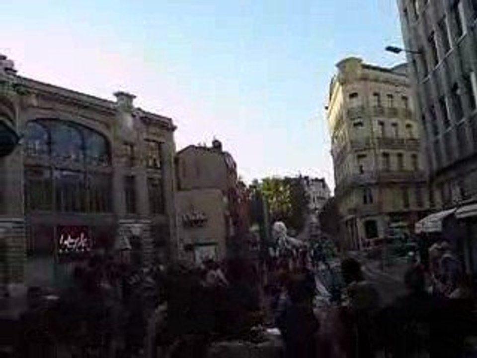 L'arrivée de la pieuvre