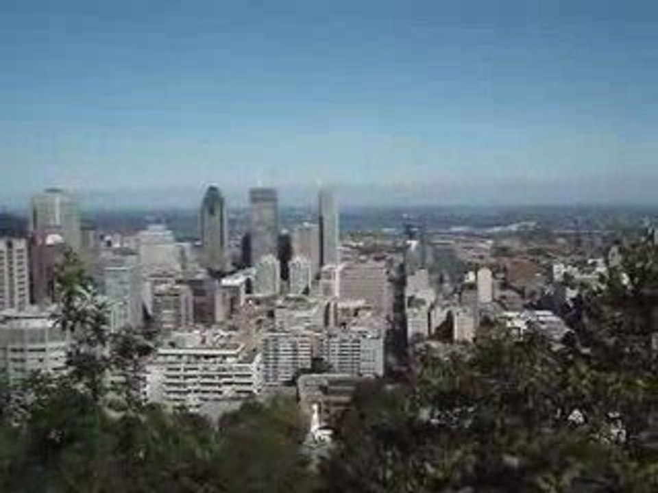 Vue du Mont Royal - Montréal