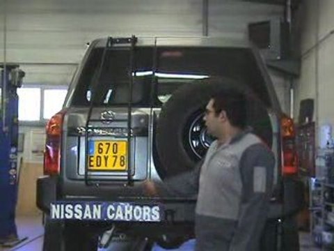 Preparation 4x4 patrol y61 par Nissan cahors