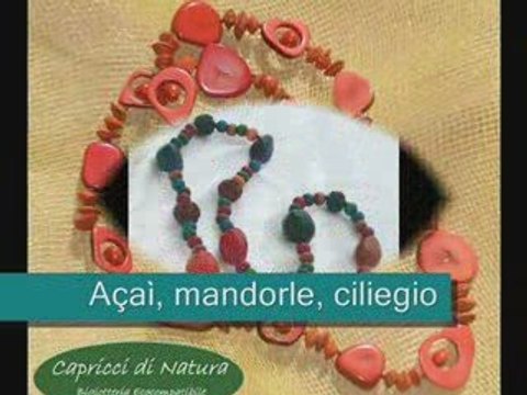 La bigiotteria eco-compatibile di Capricci di Natura