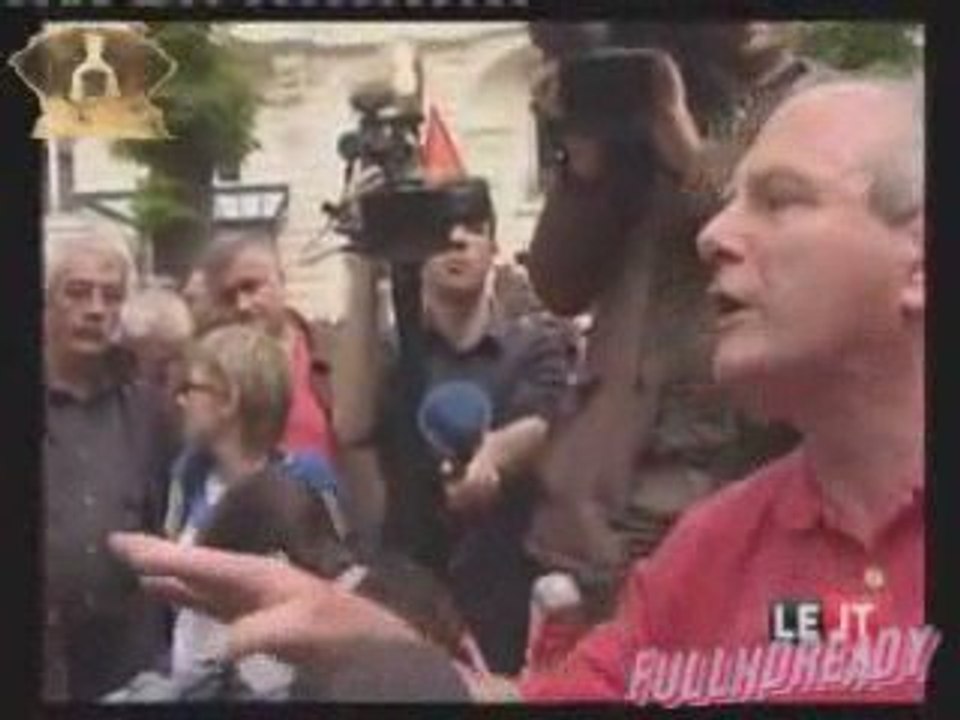 Un ouvrier contre Besancenot