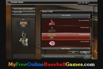 MLB Dugout Heroes - Character Creation