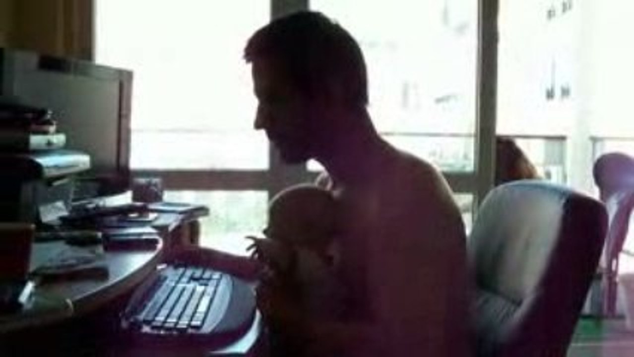 Gabrielle et son Papa :)