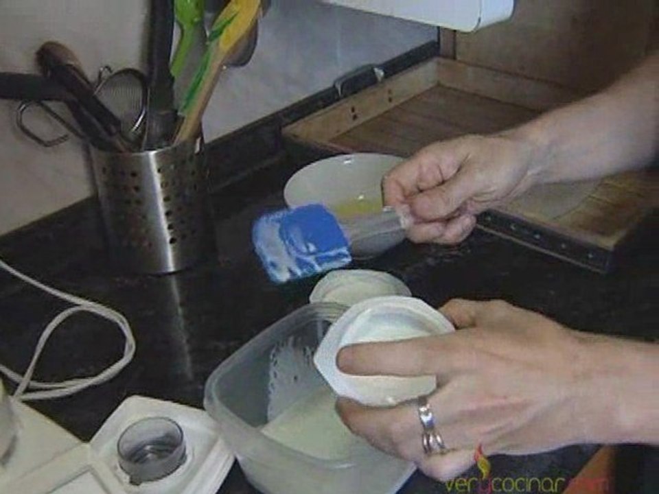 El helado al estilo griego de Tomás