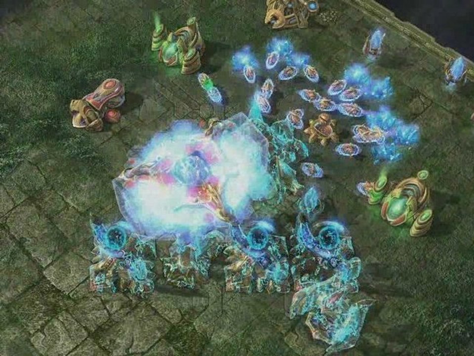 StarCraft II : 7mn gameplay