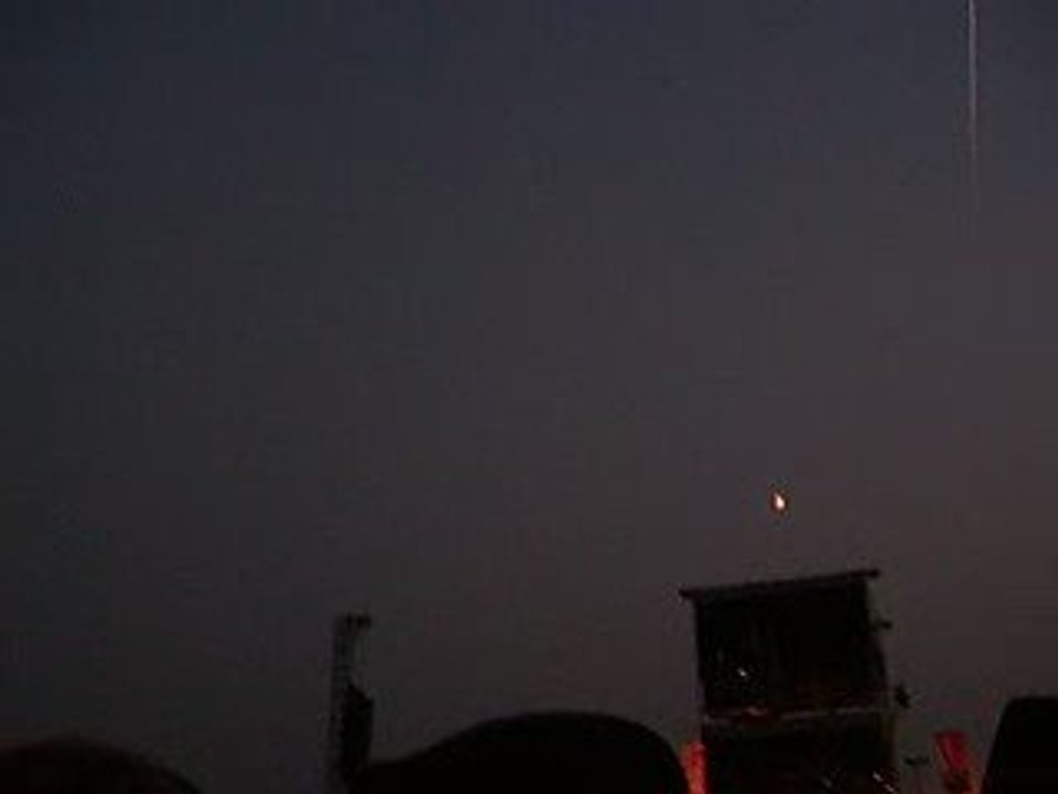 Bataille de bouteilles en attendant Manson