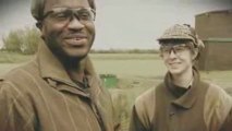 Lethal Bizzle goes pigeon clay shooting