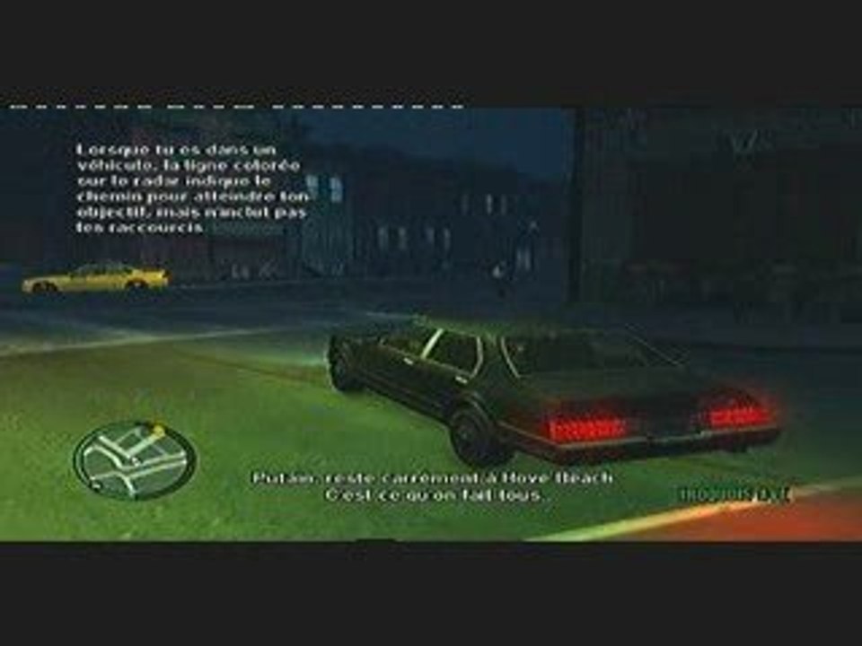 debut de gta 4  ( ps3 )