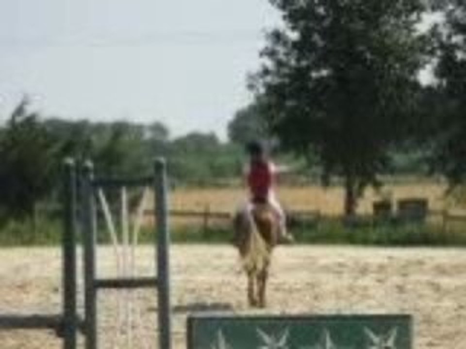 grosse chute en concours