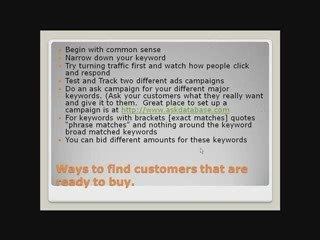 Dominate Using The Pay Per Click Method