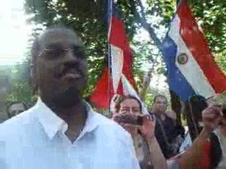 Paris con Honduras - afuera la dictadura civico militar