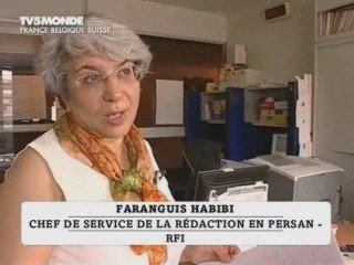 RFI en persan et l'élection en Iran