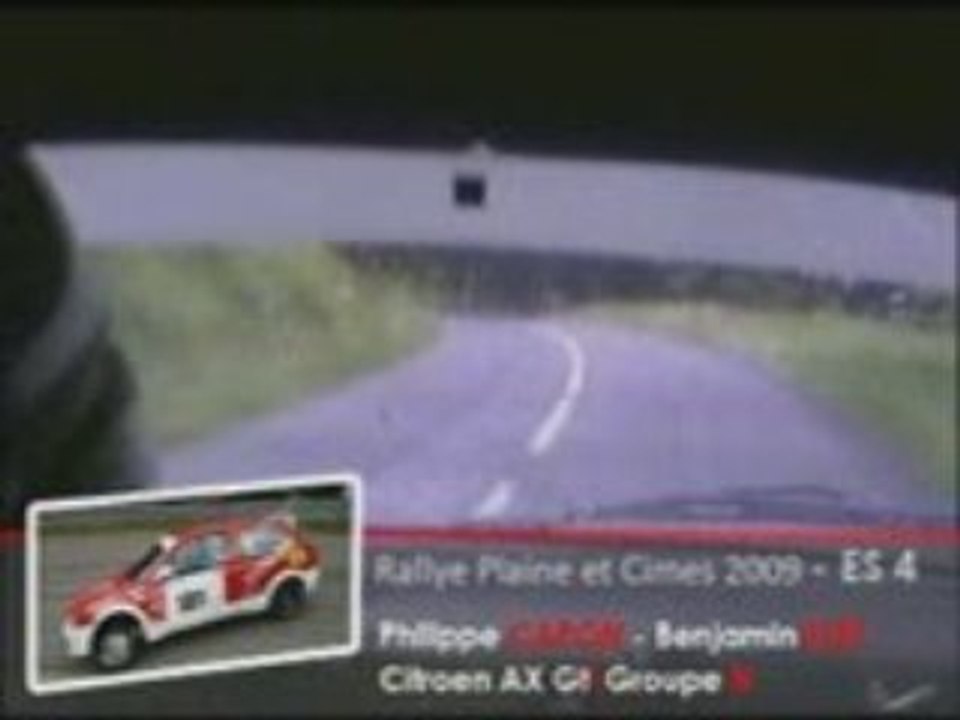 Rallye Plaine et cîmes 2009 ES4 CAPON / ELET